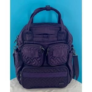 Lug Mini Puddle Jumper Purple Cross Body Bag